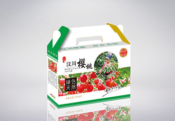 汶川大樱桃包装盒|车厘子礼品盒定制